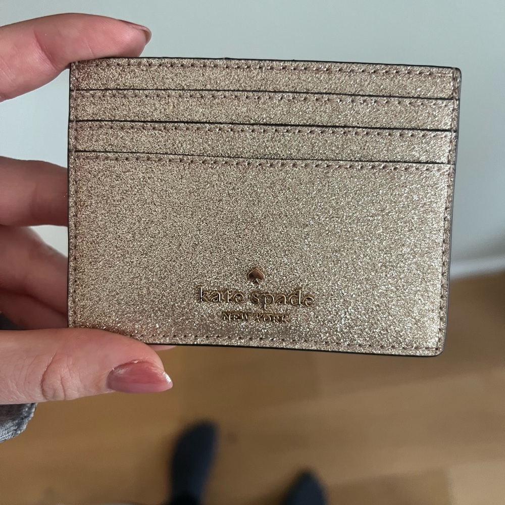 Kate Spade Gold Cardholder